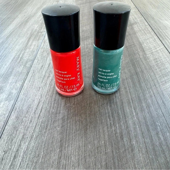 MARY KAY Tropical Mandarin NAIL LACQUER and Lagoon  • NEW - Picture 4 of 5